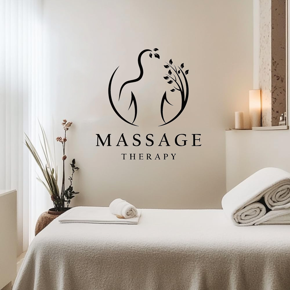 Spa Wellness Salon - Adesivo da parete in vinile per