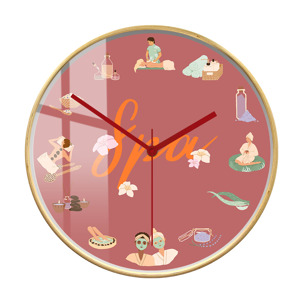 Orologio da Parete Silenzioso  - Spa Wellness Salon recensione e prezzo